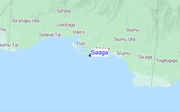 Saaga location map