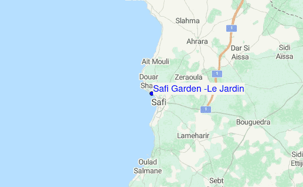 Safi Garden (Le Jardin) Location Map