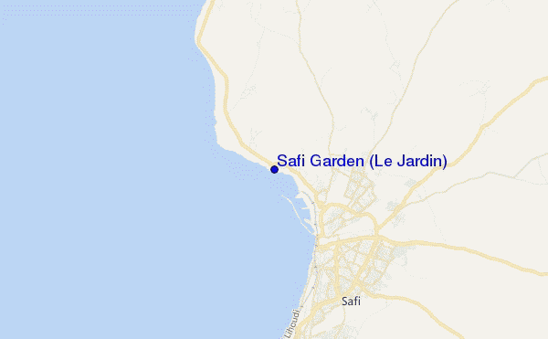 Safi Garden (Le Jardin) location map