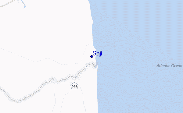 Saji location map