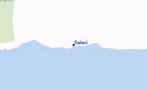 Salani location map