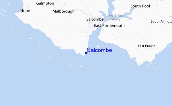Salcombe location map