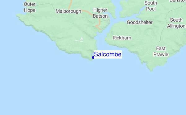 Salcombe location map