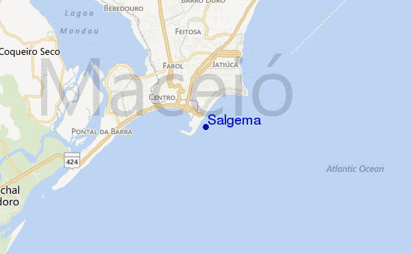 Salgema location map