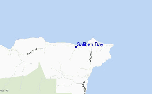 Salibea Bay location map