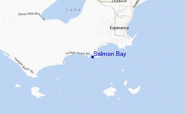 Salmon Bay location map