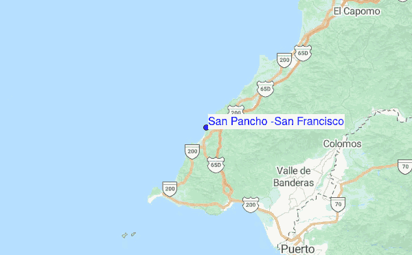 San Pancho Mexico Map San Pancho (San Francisco) Surf Forecast And Surf Reports (Nayarit, Mexico)