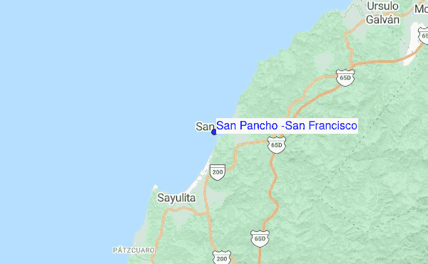 San Pancho (San Francisco) location map