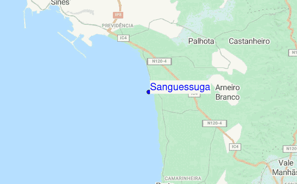 Sanguessuga location map