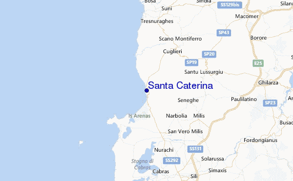 Santa Caterina Location Map