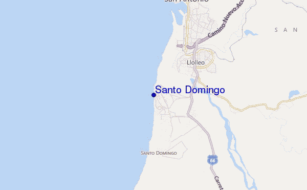 Santo Domingo location map