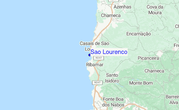 Sao Lourenço location map