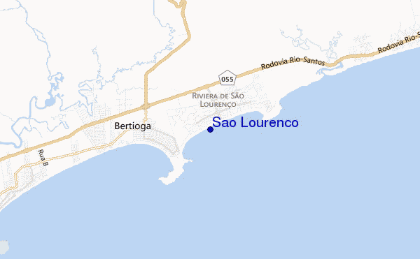 Sao Lourenco location map
