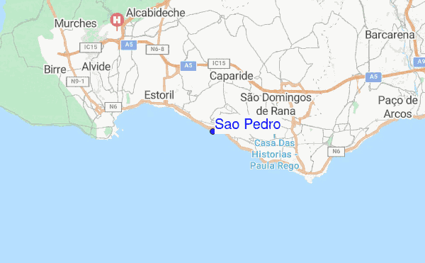 Sao Pedro location map