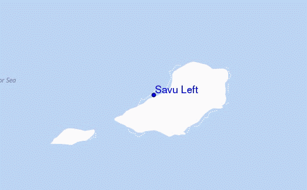 Savu Left Location Map