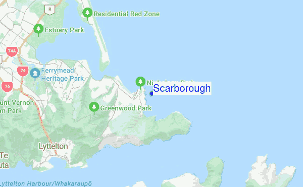 Scarborough location map