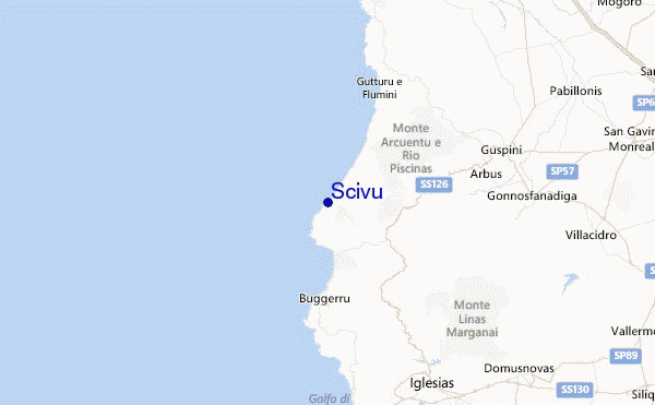 Scivu Location Map