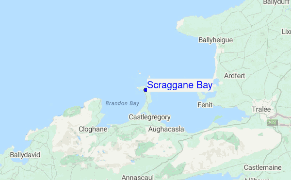 Scraggane Bay Location Map