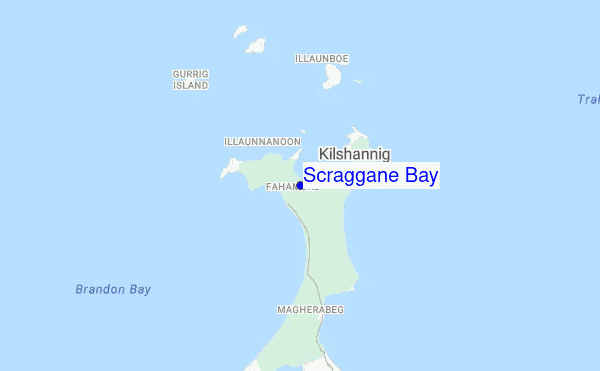 Scraggane Bay location map