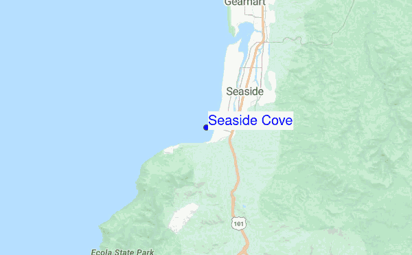 Seaside Cove location map