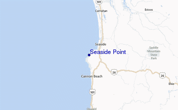 Seaside Point Location Map