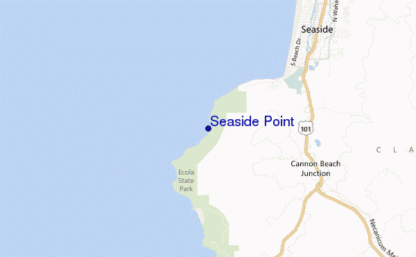 Seaside Point location map