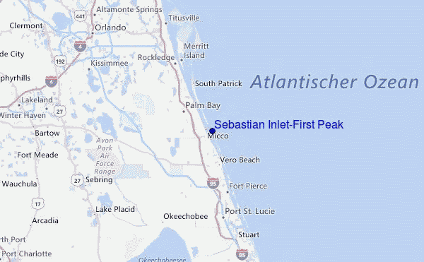 Sebastian Inlet First Peak Surf Forecast And Surf Reports Florida