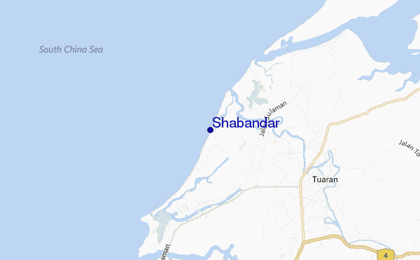Shabandar location map