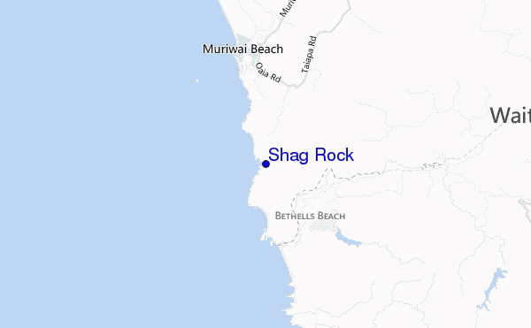 Shag Rock location map