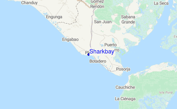 Sharkbay Location Map