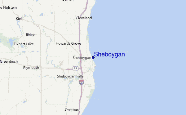 Sheboygan Location Map