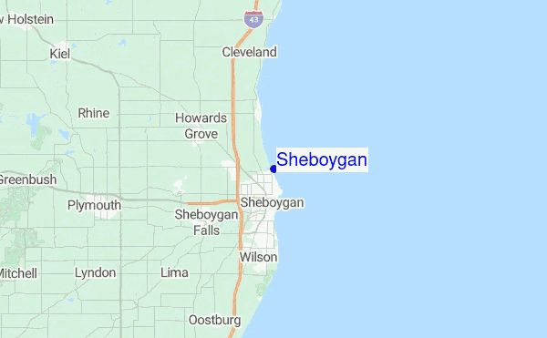 Sheboygan Location Map