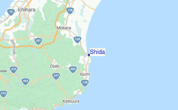 Shida Location Map