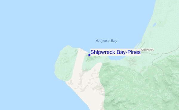 Shipwreck Bay-Pines location map