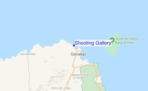 Shooting Gallery location map