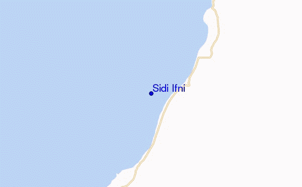 Sidi Ifni location map