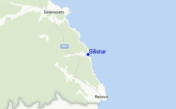 Silistar location map