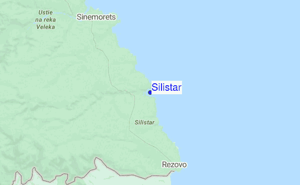 Silistar location map