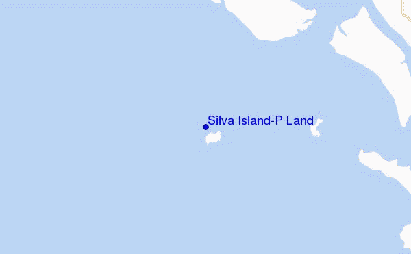 Silva Island-P Land location map