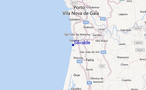 Silvalde Location Map