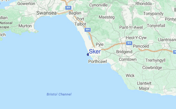 Sker Surf Forecast and Surf Reports (Wales - South East, UK)