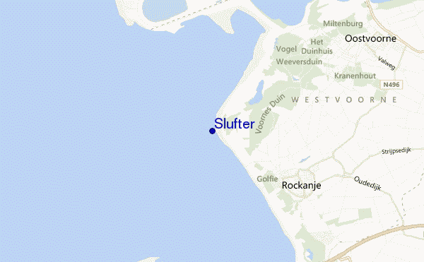 Slufter location map