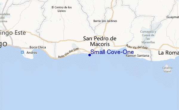Small Cove-One Location Map