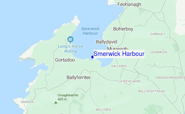 Smerwick Harbour location map