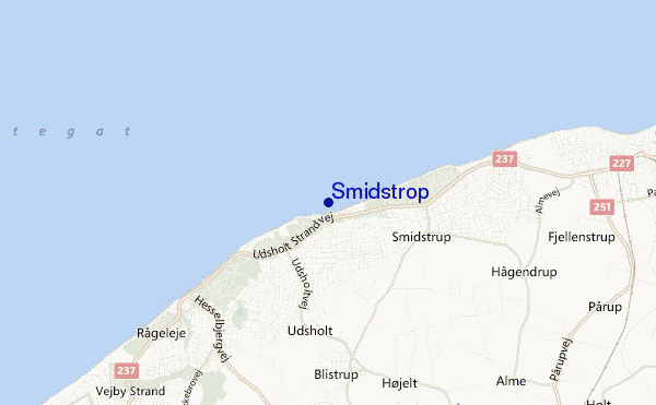 Smidstrop location map