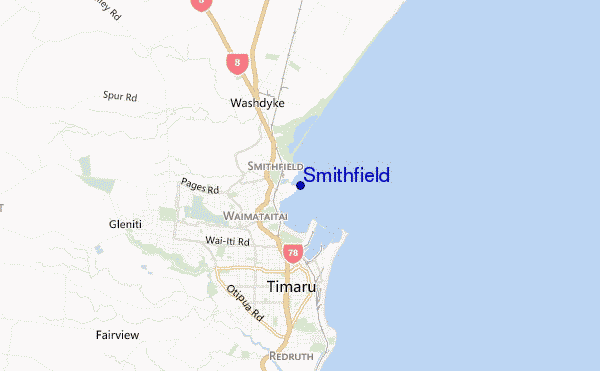 Smithfield location map
