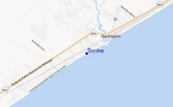 Sonho location map