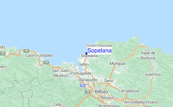 Sopelana Location Map