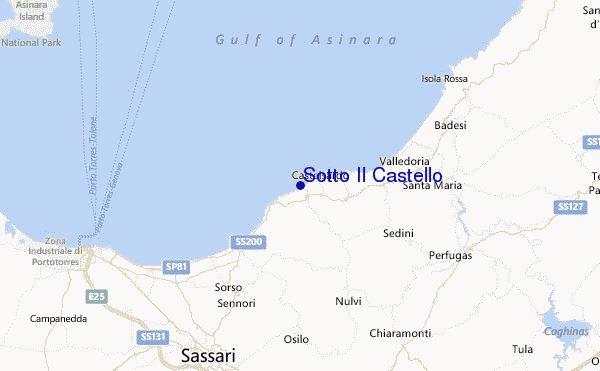 Sotto Il Castello Location Map