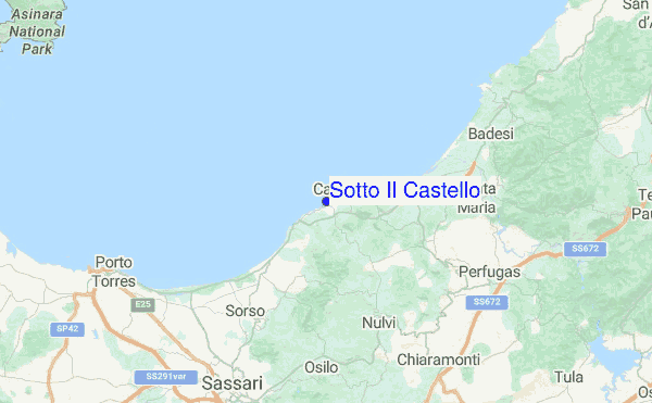 Sotto Il Castello Location Map